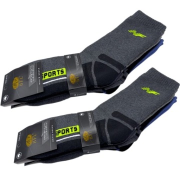 8x МУЖСКИЕ ТЕРМОНОСКИ, ПЛОТНЫЙ ТЕПЛЫЙ ХЛОПОК, 40-43