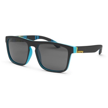 Okulary polaryzacyjne przeciwsłoneczne męskie nerdy modne UV-400 kwadratowe