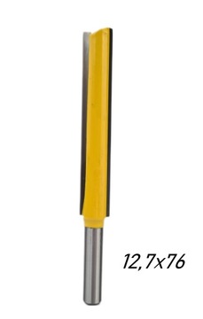 Frez prosty palcowy długi 12.7mmx76mm węglik