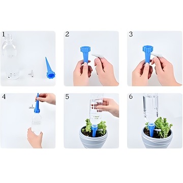 6 x УВЛАЖНИТЕЛЬ ПОЧВЫ ДЛЯ ПОЛИВА РАСТЕНИЙ ЦВЕТОВ