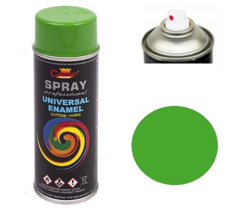 CHAMPION SPRAY UNIWERSALNY FARBA ZIELONY JASNY RAL6018 400ml