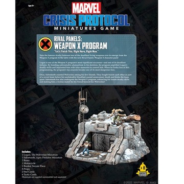 Кризисный протокол Marvel соперничает с программой «Мистер Оружие Икс»