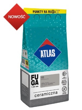 ATLAS FUGA CERAMICZNA 2KG ATRAMENTOWY 215