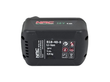 АККУМУЛЯТОР NAC 18 В 4,0 Ач B18-40-S