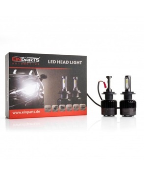 ŻARÓWKI LED H7 6000K FLIP CHIP 12/24V