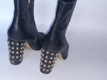 КОЖАНЫЙ БРЮК MICHAEL KORS РАЗМЕР 38 [7М]-24,5 СМ