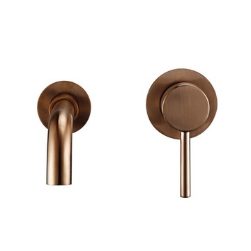 Bateria umywalkowa podtynkowa Rose Gold Premium