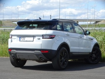 Land Rover Range Rover Evoque I SUV 5d Facelifting 2.0D TD4 150KM 2016 Land Rover Range Rover Evoque Elektryczne Skórzane Fotele Nawigacja El., zdjęcie 6