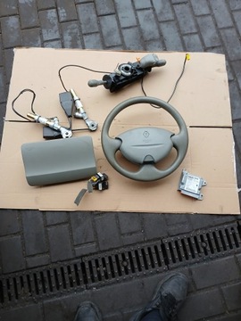 PODUSZKA AIRBAG TAŚMA NAPINACZ RENAULT TWINGO I