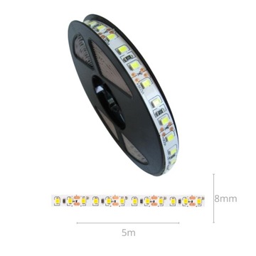 Taśma LED 2835 ECO LIGHT IP20 4000K 2500lm 54W 24V 5m BARWA NEUTRALNA BIAŁA