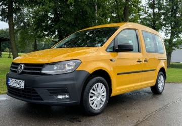 Volkswagen Caddy IV Kombi Maxi 2.0 TDI SCR BlueMotion Technology 102KM 2015 Volkswagen Caddy Bezwypadkowy, oryginalny lakier, niski przebieg 2.0 Diesel