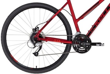 РАМКА ВЕЛОСИПЕДА KELLYS CLEA 90 ТЕМНО-КРАСНАЯ S 17 ДЮЙМОВ