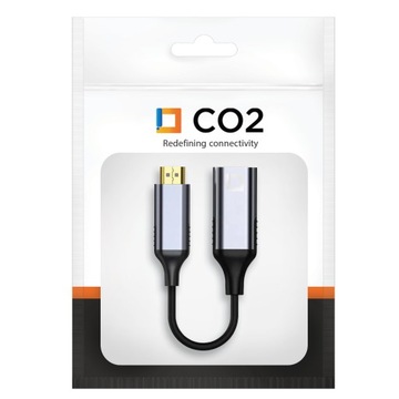 CO2 АДАПТЕР АДАПТЕРА HDMI-VGA ПРЕОБРАЗОВАТЕЛЬ КАБЕЛЯ АДАПТЕРА FULL HD 1080P 60 Гц