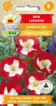 ŁĄKA KWIETNA MAK LEKARSKI DANISH FLAG 0,5 G
