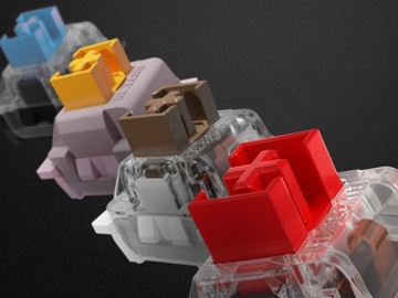 Механическая клавиатура GENESIS Thor 230 TKL RGB + колпачки клавиш Lead 300 Purple