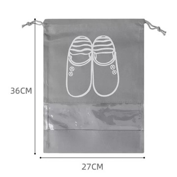 Nylon Waterproof Drawstring Storage Pouch Multi-functional Bag Durable