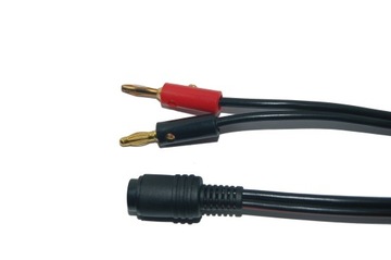 Kabel głośnikowy gn. DIN /2 banany,2x2,5mm dł.2m