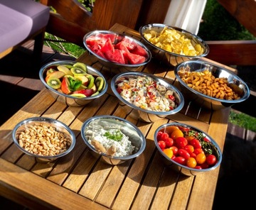 MISKA KUCHENNA MISKI 26 cm NIERDZEWNA STALOWA OKRĄGŁA DO SAŁATEK GOTOWANIA