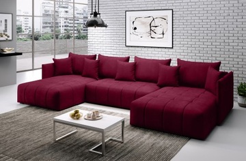 ASPEN U NAROŻNIK SOFA ROGÓWKA DUŻY FUNKCJA SPANIA