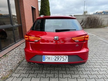 Seat Leon III ST Facelifting 1.5 EcoTSI 150KM 2018 Seat Leon 1.5 benzyna 150 KM FR automat panorama zarej w PL zamiana, zdjęcie 5