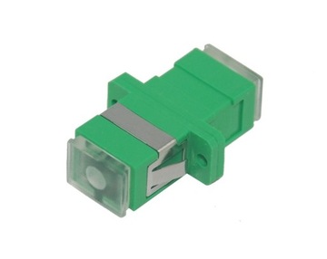 Adapter jednomodowy światłowodowy sc/apc 10szt