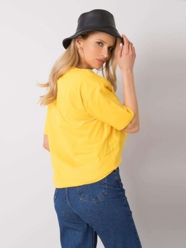 T-shirt-DS-TS-1114.10P-żółty rozmiar - L żółty
