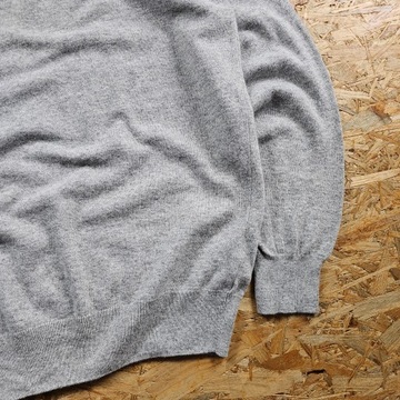 Sweter Wełniany z Wełna TIMBERLAND Szary Nowy Model Męski XL