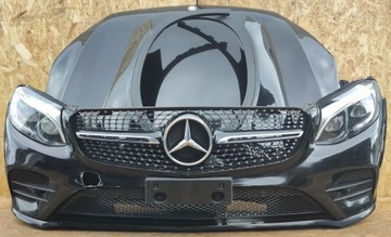 KOMPLETNY PRZÓD MERCEDES GLK COUPE AMG W253 MASKA BŁOTNIK ZDERZAK LAMPY PAS