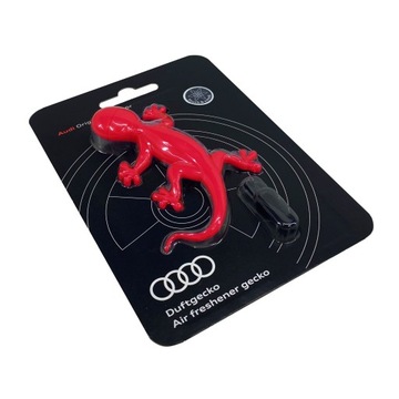 ZAPACH GEKON CZERWONY ODŚWIEŻACZ AUDI - ORYGINALNY