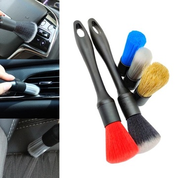 Щетки для деталей автомобиля Набор для чистки салона автомобиля Простая установка Влажная установка