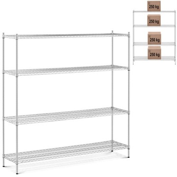 Полка металлическая 1800х450х1800 мм Royal 10011854