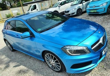 Mercedes Klasa A W176 Hatchback 5d Facelifting 180 122KM 2015 Mercedes-Benz Klasa A AMG sport line Super wyposazenie Super stan 1.6, zdjęcie 14