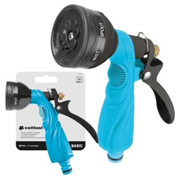 CELLFAST GARDEN ПИСТОЛЕТ ВОДОСПРИНКЕР 7-ФУНКЦИОНАЛЬНЫЙ 52-320