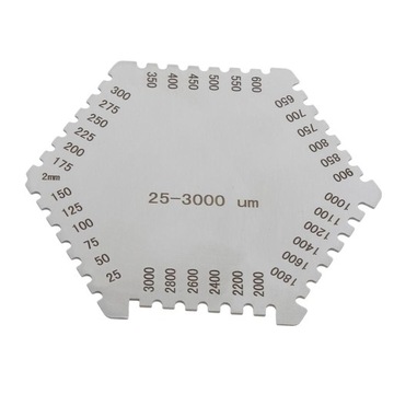 Прецизионный гребешок из фольги для влажной уборки из нержавеющей стали 25