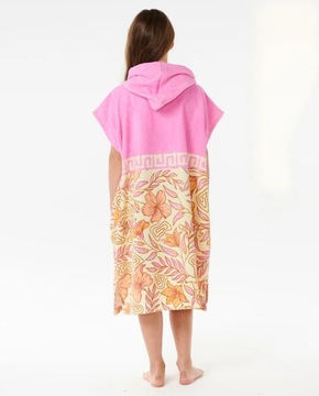 Пончо Rip Curl 2024 смешанное с капюшоном для девочек Pch - O/S