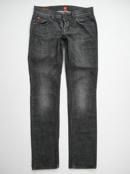 HUGO BOSS SZARE JEANSY ROZ.28/34