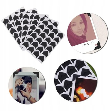 4x 120x угловые наклейки для фотоальбома