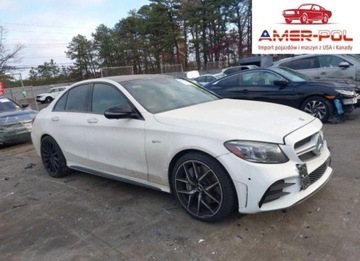 Mercedes Klasa C W205 2020 Mercedes-Benz Klasa C 43 AMG 4Matic 2020 3.0 Benzyna 385KM