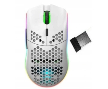 MYSZ BEZPRZEWODOWA LEKKA GAMINGOWA RGB GRACZY DLA