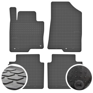 Gumové Koberce pro Kia Optima IV 2015-2019 Černé