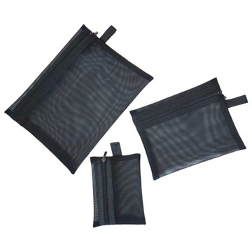 3 SZTUK TORBY Z ZAMKIEM SIATKOWYM, PRZENOŚNY ZAMEK