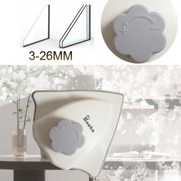 MYJKA DO MYCIA OKIEN DWUSTRONNA Z REGULACJA MAGNETYZM 3-26MM DO CZYSZCZENIA