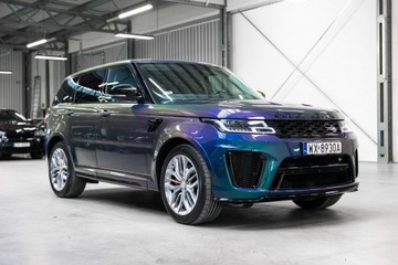 Land Rover Range Rover Sport II SUV Facelifting 5.0L V8 S/C 575KM 2019 Land Rover Range Rover Sport SVR 575KM. Lakier SVO, zdjęcie 3