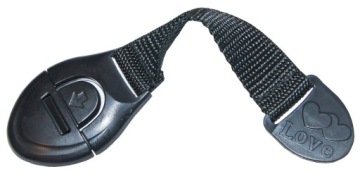 ЗАЩИТА ШКАФА, ЗАМОК ДВЕРИ ХОЛОДИЛЬНИКА, черный