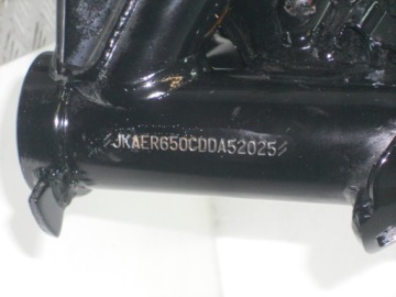 KAWASAKI ER-6 * РАМА + ПОЛНЫЙ КОМПЛЕКТ ДОКУМЕНТОВ ОРИГИНАЛ