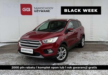 Ford Kuga II SUV Facelifting 1.5 EcoBoost 150KM 2018 Ford Kuga OFERTA BLACK WEEK 1.5 EcoBoost 150KM Titanium Salon PL ASO 1.5, zdjęcie 1