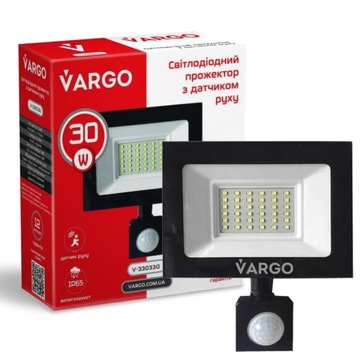 LAMPA ZEWNĘTRZNA NAŚWIETLACZ HALOGEN Z CZUJNIKIEM RUCHU LED 30W