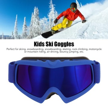 Gogle narciarskie dla dzieci Soczewki z powłoką