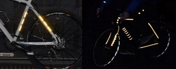 СВЕТООТРАЖАЮЩАЯ ЛЕНТА САМОКЛЕЯЩАЯСЯ ФОЛЬГА ЖЕЛТАЯ 2,5 см