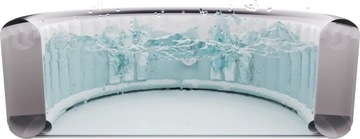 ГИДРОМАССАЖНЫЙ БАССЕЙН НА 6 ЧЕЛОВЕК НАДУВНОЙ FERMO MSPA + ПУЗЫРЬКИ + ДИСТАНЦИОННОЕ УПРАВЛЕНИЕ